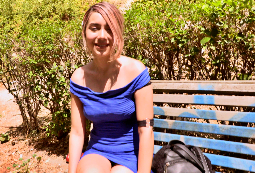 pillada en el parque